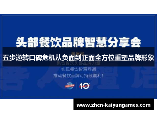 五步逆转口碑危机从负面到正面全方位重塑品牌形象