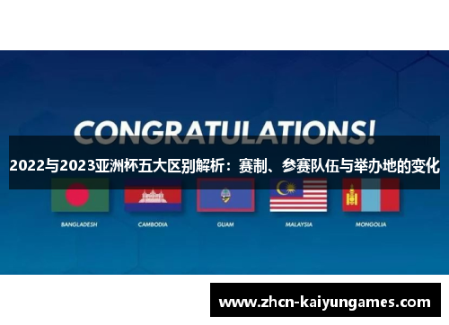 2022与2023亚洲杯五大区别解析：赛制、参赛队伍与举办地的变化